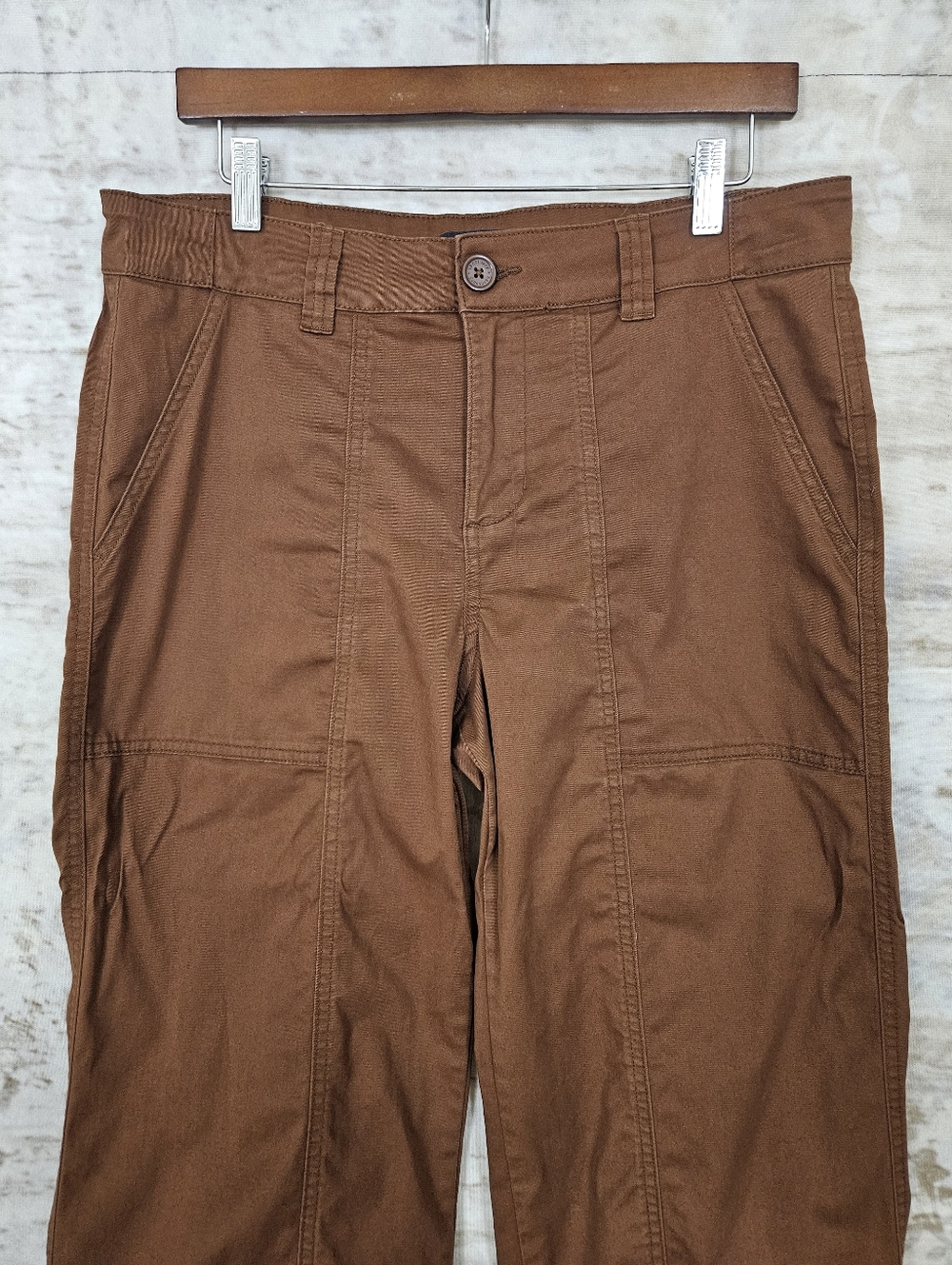Sanctuary Wide Leg Pants 29 Cargo Utility Brown Rich Clay - Picture 3 of 8